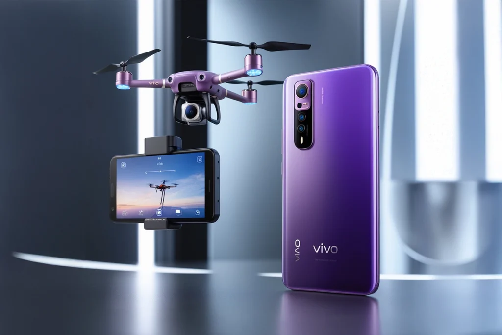 vivo flying drone camera phone