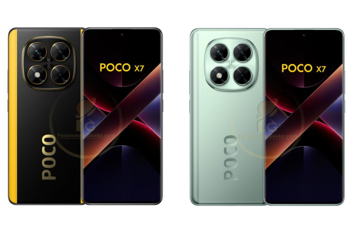 poco x7 and x7 pro leak