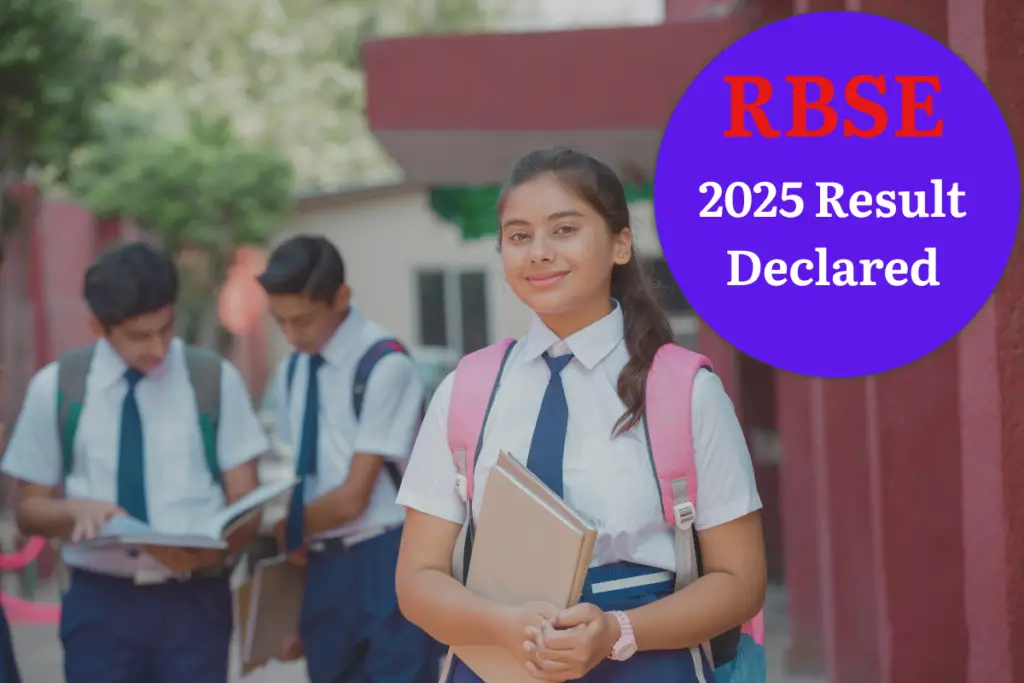 RBSE 5th Class Result 2025 Declared