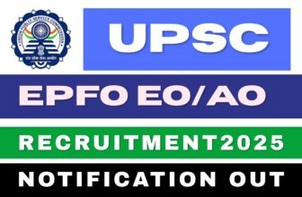 UPSC EPFO Recruitment 2025