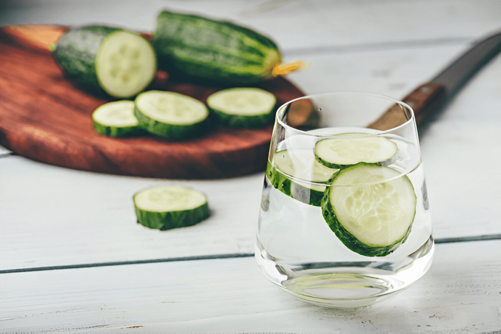 Cucumber Water: Cooling, Hydrating, Kidney-Friendly