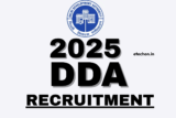 Delhi Development Authority (DDA) Jobs Recruitment in 2025