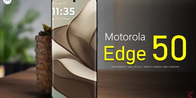 Motorola Edge 50 Pro 5G: Unleashing Power with 68W Fast Charger