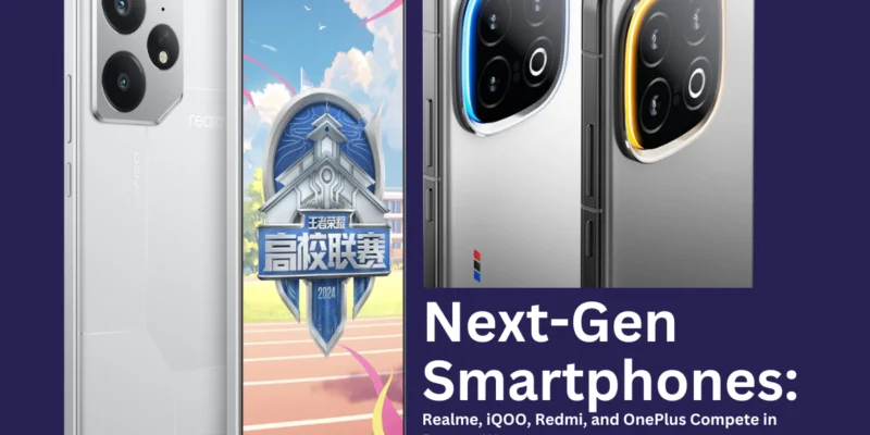 Next-Gen Smartphones: Realme, iQOO, Redmi, and OnePlus Compete in Battery Wars